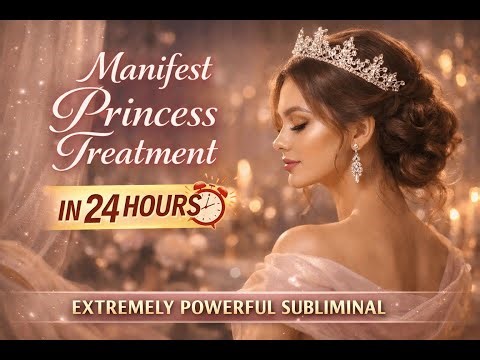 Manifest Princess Treatment in 24 Hours (EXTREMELY Powerful Subliminal)