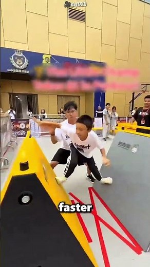The Boy in the White Shirt Won the Race 😲