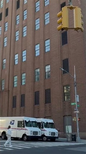 The exact spot the only footage of the first plane hitting the WTC North Tower on 9/11 was recorded