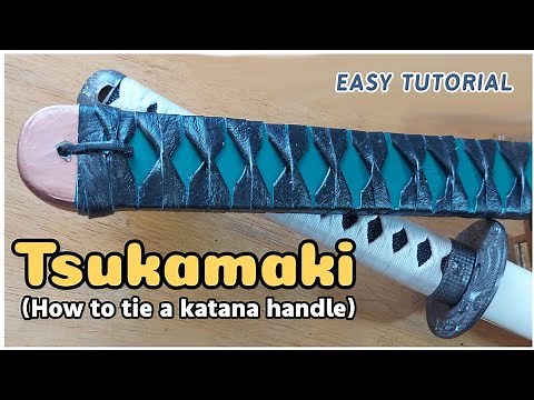 How to Tie a Katana Handle | Tsukamaki Tutorial | Cosplay Tips