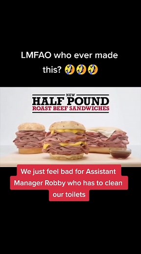 ARBY was tripping hard. #arby #funnyvideos #funniestcommercial #arbyisnasty #lmfao #voiceover #wildmeme #funnymeme #hilarious #arbyisgross #funnyvoiceovers #arbyistrash #lol