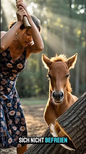 Pferd in Not gerettet