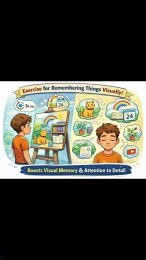 How to Improve Visual Memory with a Simple 30-Second Brain Exercise