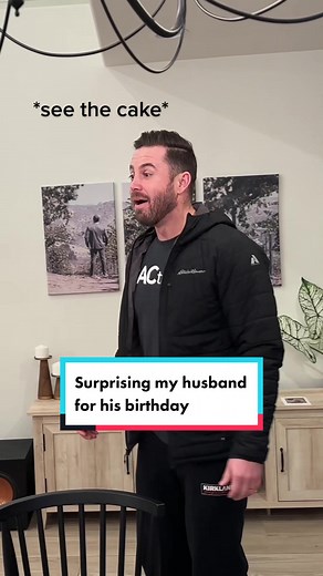 Surprising my speedo-loving husband for his birthday #speedo #surpriseparty #husbandandwife #birthdaycakes #surprise