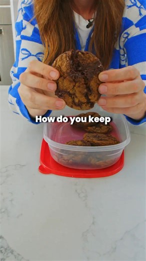 Want your gooey cookies to stay soft days after baking? Here’s my baker secret that actually works. | Bigger Bolder Baking