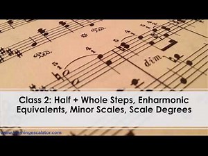 RCM Level 5 to Level 8 Music Theory - Class 2 of 14