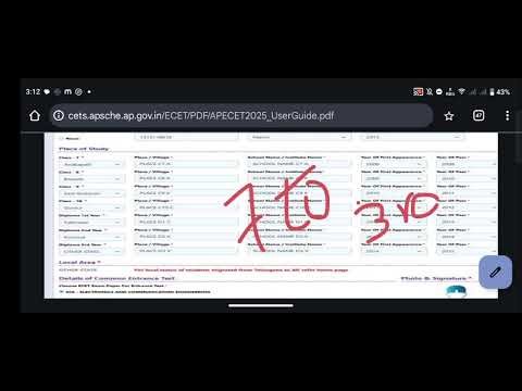 AP ECET 2026 || How to apply Online Application Step-by-step complete process | #apecet2026
