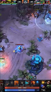 This Bara got shut down hard 😭 #dota2highlights #dotawtf #dota2shorts