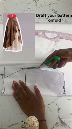 Skirt Illustration Tutorial: Drafting Made Simple