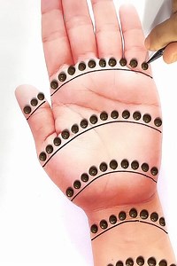 Beautiful front hand mehndi design #artist #hennaart #mehnadi #beutiful | Mehndi World