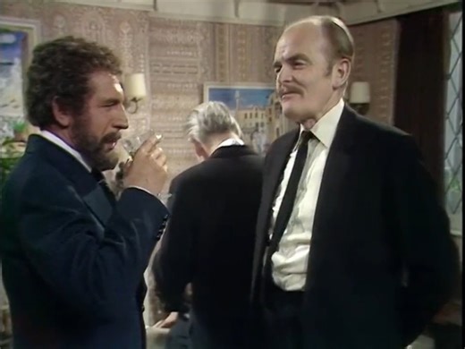 51K views · 499 reactions |  'The Fall and Rise of Reginald Perrin' Wednesday 20 October 1976 - BBC1: 21:25 Having faked his own death, Reggie in his new guise as Martin Wellbourne attends his own memorial service. #thefallandriseofreginaldperrin | Bernie Briffa | Facebook
