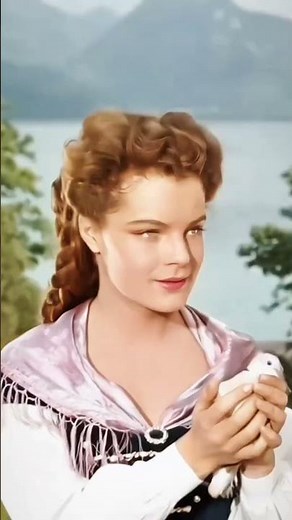 Romy Schneider as Sissi: Timeless Elegance in 1955? #hollywoodflashback