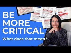 Critical analysis in a PhD thesis (What “be more critical” really means)