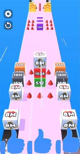 Jelly run 2048 infinity mode