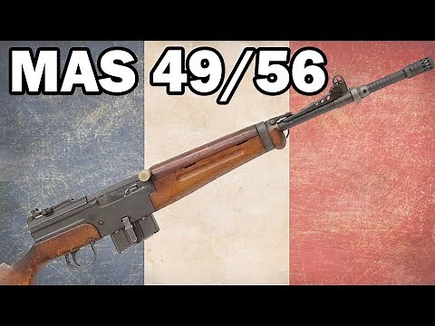 MAS 49/56 (FSA) – The Last French Semi-Automatic Rifle