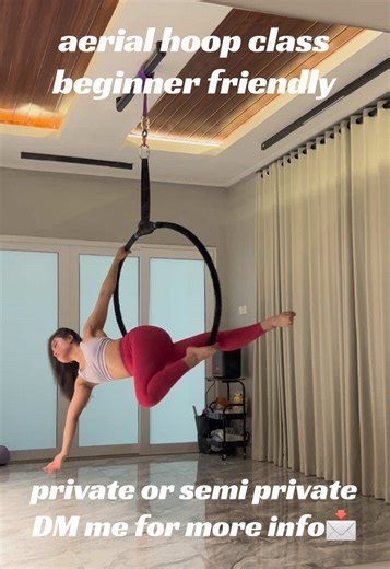 Experience Aerial Hoop Training at Charis Aerial