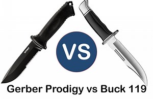 Gerber Prodigy Vs Buck 119 - Full Comparison - Knives & Gear
