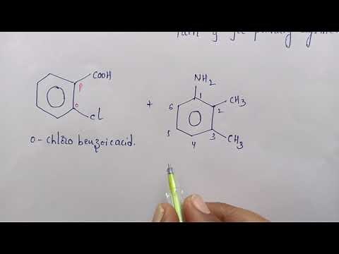 Synthesis of Mefenamic acid (Anti-inflammatory agent)