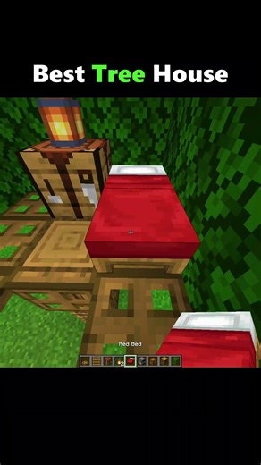 ""Best Tree House In Minecraft short by craftzoneX""