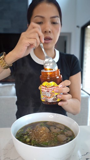 Left over frozen kathiew broth for dinner! | Alissa Nguyen