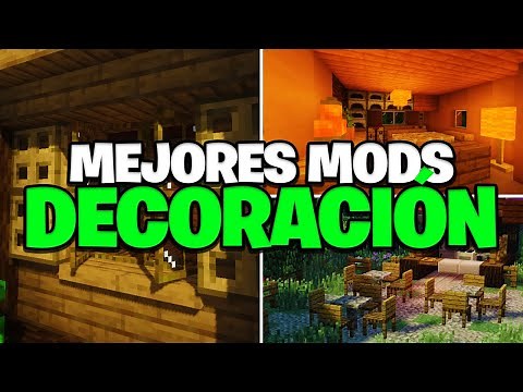 MEJORES MODS de DECORACIÓN para Minecraft 1.20.1 | ModPack Review
