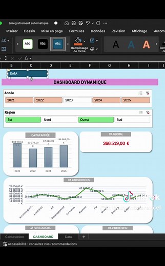 Créer des boutons de navigation dans Excel en moins de 10 secondes 👀 PS : d’autres astuces Excel pratiques t’attendent sur le profil 😉 #excel #exceltips #productivite #astuce