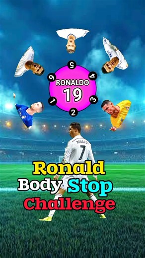 ronaldo body stop challenge 🥶 #shorts #ronaldo #cr7 #trending