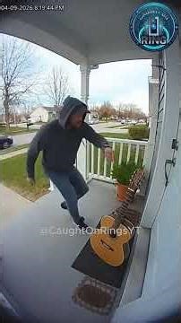 Porch Pirates Pick the Wrong House — Paint Trap Chaos 😂🎨 (Caught on Ring Camera)