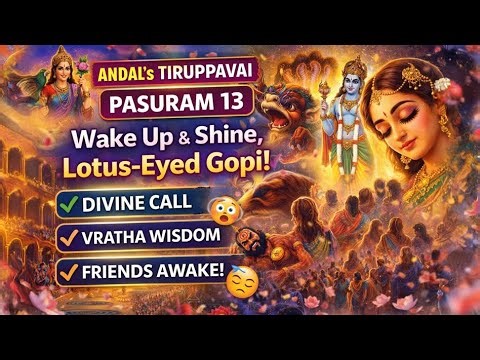 Tiruppavai 13 EXPLAINED | Unlocking the Secrets of Pasuram Awakening