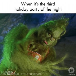 132K views · 3.1K reactions | We're going straight to the popcorn shrimp. __________ Watch Dr. Seuss' How the Grinch Stole Christmas tonight at 9:15pm/8:15c on Freeform. | Freeform’s 25 Days of Christmas | Facebook