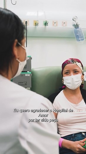 "O amor se faz presente aqui!" ❤️ #depoimento #paciente #hospitaldeamo...