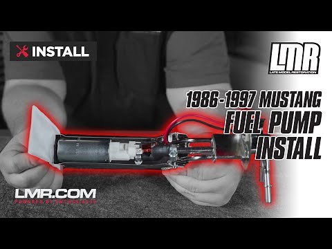 How To Remove & Install 1986-97 Mustang Fuel Pump