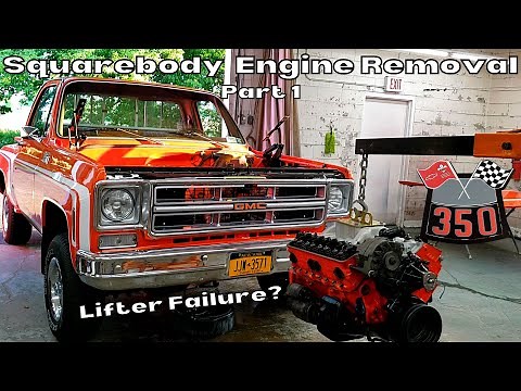 Squarebody Engine Removal
