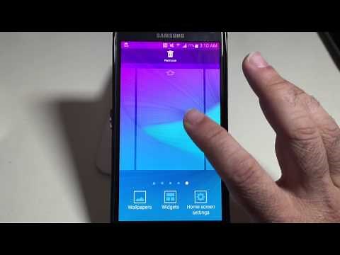 Samsung Galaxy Note 4 Tip: How to add / delete pages