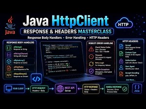 05 - 3 | شرح Response Body Handlers و Error Handling و HTTP Headers في Java HttpClient