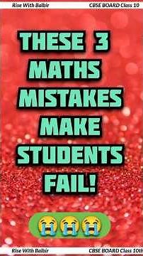 Not Combining Like Terms ❌ Biggest Maths Mistake!