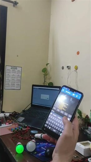Mobile se Light Fan Control ⚡ | IoT Automation System