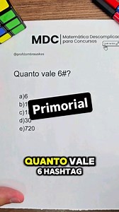 Primorial de um número #matematica | Profdombrauskas