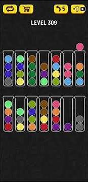Ball Sort Puzzle - level 309