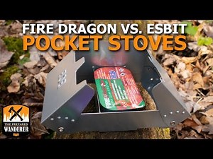 BCB Fire Dragon Vs Esbit Pocket Stove Perfect for Bushcraft