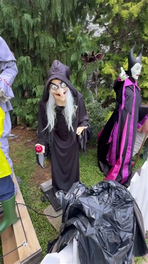 Snow White Old Hag Gemmy Animatronic