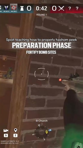 Mastering Hash Peek Technique in Rainbow Six Siege