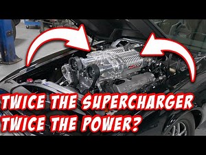 Twin Whipple Supercharged Drag and Drive '68 Camaro Dyno Tuning