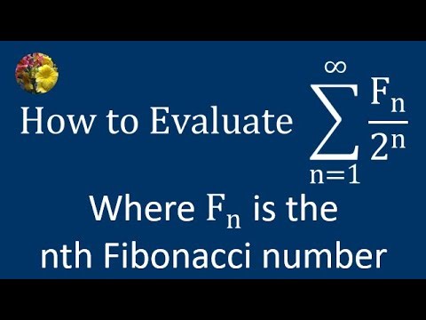 Evaluating an interesting sum related to Fibonacci sequence.