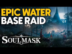 Unbelievable Water Base Raid! Countered in the Middle of the Lake - Soulmask PvP Guide