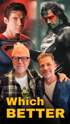 What is the difference between James Gunn and Zack Snyder's Superman