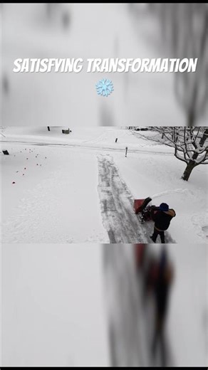 12 Hours of Snow GONE in 30 Seconds ❄️➡️🏡