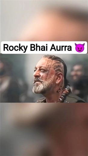 Sanjay Datt vs Rocky Bhai 😈🔥 | Wait Wait 😱| #aura #kgf #trending #rocky #attitude #sanjaydutt #kgf2