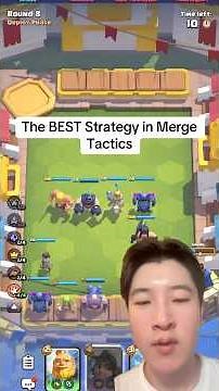 The BEST Strategy with KING in Merge Tactics!