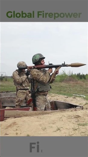 RPG-7 Launch in Ukraine — The Power Is Unreal! #military #army #shorts
